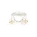 Handmade Fresh Water Pearl Ring 925 Silver Ring For Wholesale Jewelry